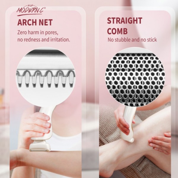 POP MODERN.C Rechargeable Epilator Dual Speed Full-Body Hair Removal Epilator for Women