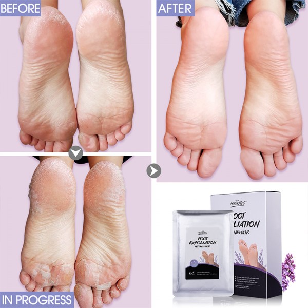 POP MODERN.C 4 Pairs Exfoliating Foot Masks